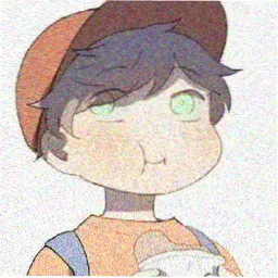 读者阿灯的头像插画